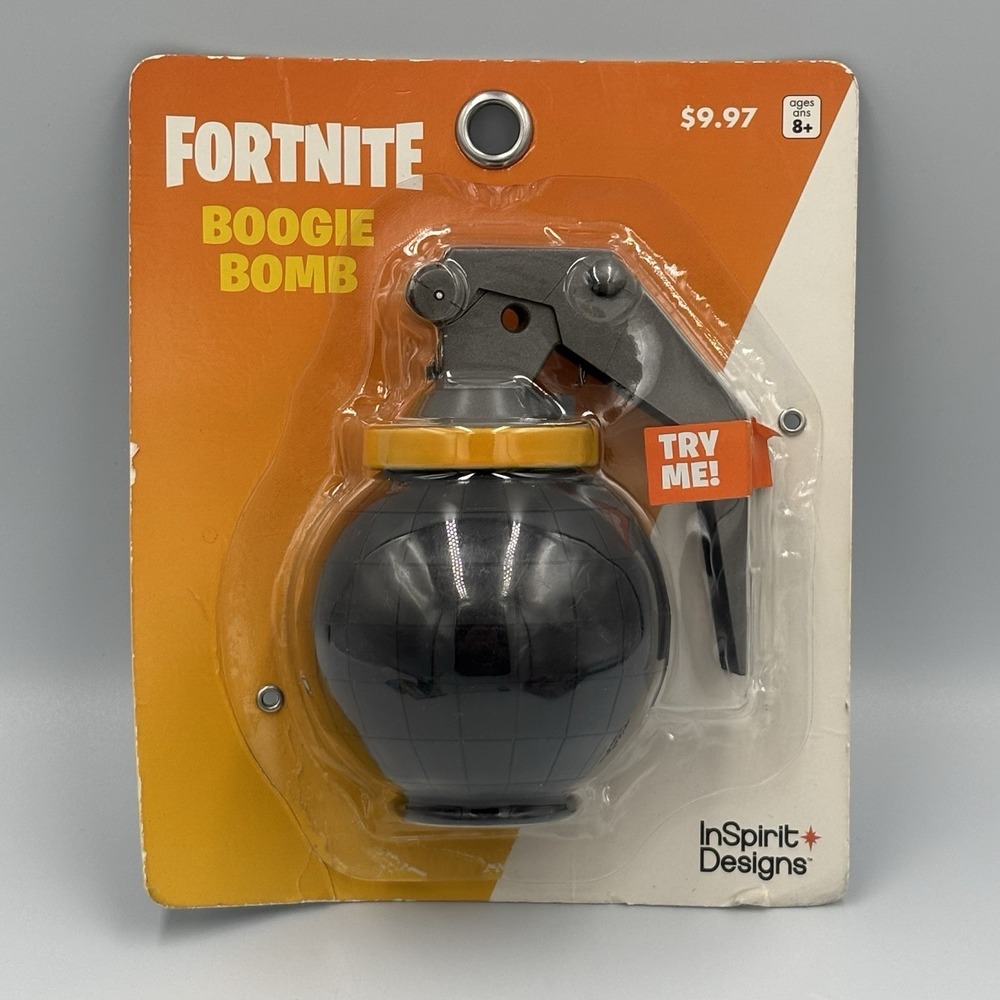 Fortnite Boogie Bomb with Light and Sound • 4.5" Release Pin New